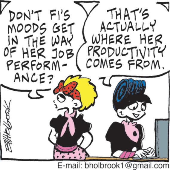 Graphics OCR: Billtobook DON'T FI'S MOODS GET IN THE WAY OF HER JOB PERFORM- ANCE? THAT'S ACTUALLY WHERE HER PRODUCTIVITY COMES FROM. E-mail: bholbrook1@gmail.com Billtobook DON'T FI'S MOODS GET IN THE WAY OF HER JOB PERFORM- ANCE ? THAT'S ACTUALLY WHERE HER PRODUCTIVITY COMES FROM . E - mail : bholbrook1@gmail.com