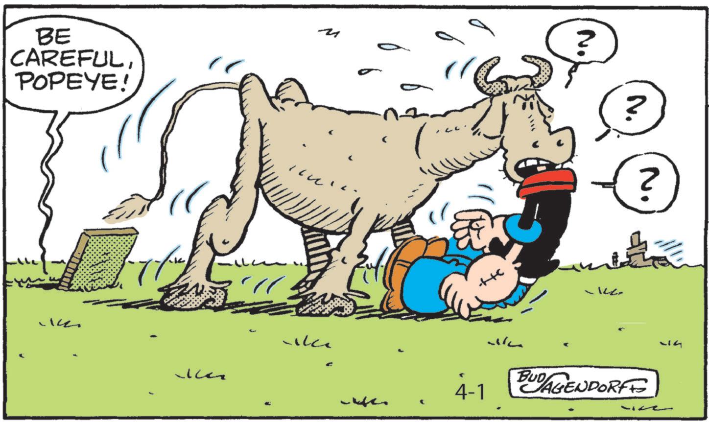 Fiction OCR: BE CAREFULPOPEYE! uke u (... ? ? N. Vice 4-1 w BUDAGENDORF ? 14 BE CAREFULPOPEYE ! uke u ( ... ? ? N. Vice 4-1 w BUDAGENDORF ? 14