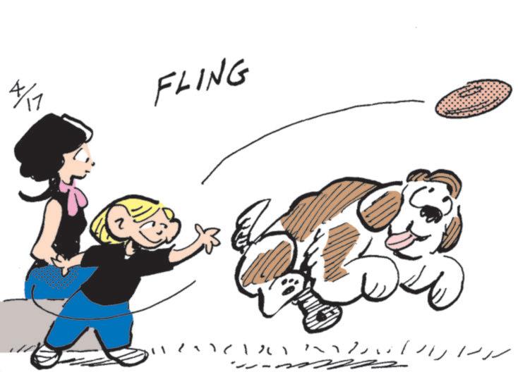 Working animal OCR: 4/17 FLING " ??? 4/17 FLING " ???