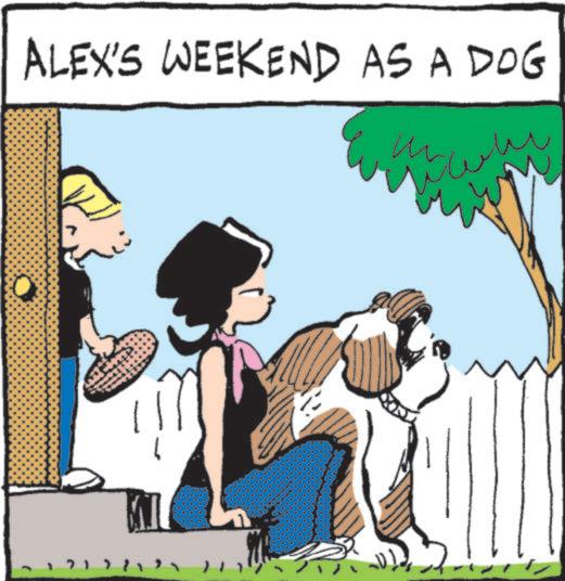 Canidae OCR: ALEX'S WEEKEND AS A DOG 1 ALEX'S WEEKEND AS A DOG 1
