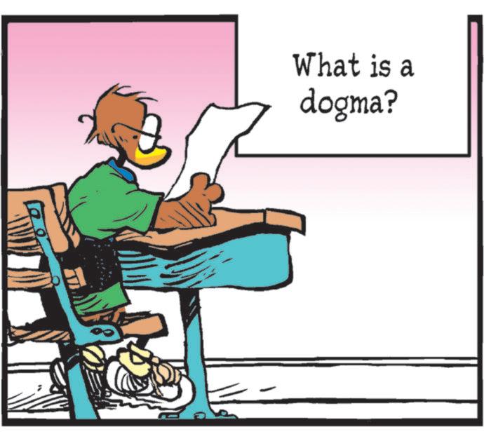 Animation OCR: What is a dogma? What is a dogma ?