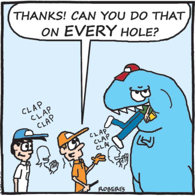 Cricket cap OCR: THANKS! CAN YOU DO THAT ON EVERY HOLE? CLAP CLAP CLAP 0 CLAP CLAP CLA ROBERTS BE T THANKS ! CAN YOU DO THAT ON EVERY HOLE ? CLAP CLAP CLAP 0 CLAP CLAP CLA ROBERTS BE T