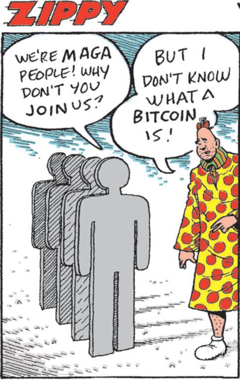 Graphics OCR: ZIPPY WE'RE MAGA PEOPLE! WHY DON'T YOU JOIN US? BUT 1 DON'T KNOW ????? BITCOIN 15' ZIPPY WE'RE MAGA PEOPLE ! WHY DON'T YOU JOIN US ? BUT 1 DON'T KNOW ????? BITCOIN 15 '