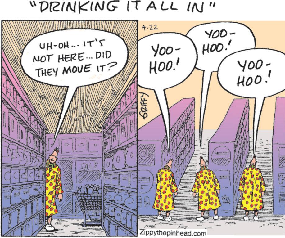 Graphics OCR: "DRINKING IT ALL IN" UH-OH... IT'S NOT HERE... DID THEY MOVE IT? ???? ?? SALE 20% VANI GRIFFY 4.22 400- Yoo- HOO!' HOO!! 400- HOO!! Zippythepinhead.com ? " DRINKING IT ALL IN " UH - OH ... IT'S NOT HERE ... DID THEY MOVE IT ? ???? ?? SALE 20 % VANI GRIFFY 4.22 400- Yoo- HOO ! ' HOO !! 400- HOO !! Zippythepinhead.com ?