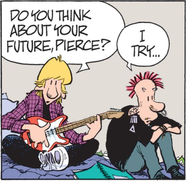 Bass guitar OCR: DO YOU THINK ABOUT YOUR FUTUREPIERCE? I TRY.... A DO YOU THINK ABOUT YOUR FUTUREPIERCE ? I TRY .... A