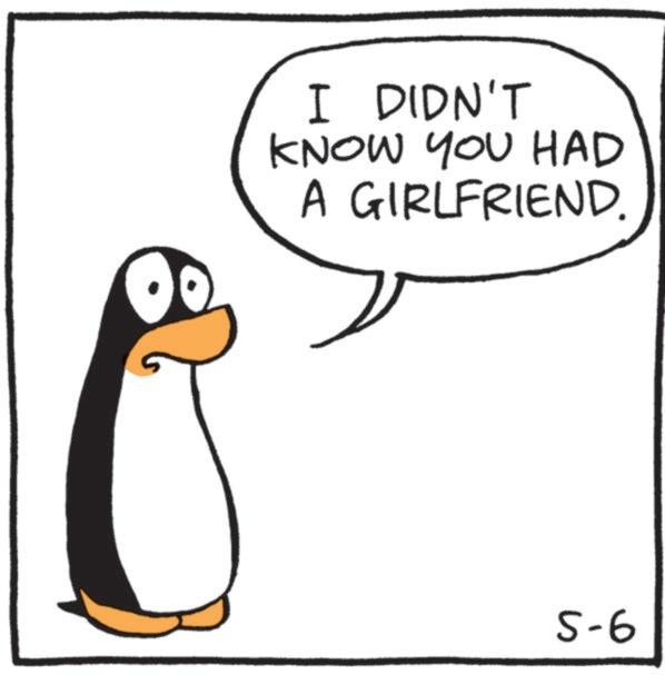 Beak OCR: I DIDN'T KNOW YOU HAD A GIRLFRIEND. 5-6 I DIDN'T KNOW YOU HAD A GIRLFRIEND . 5-6