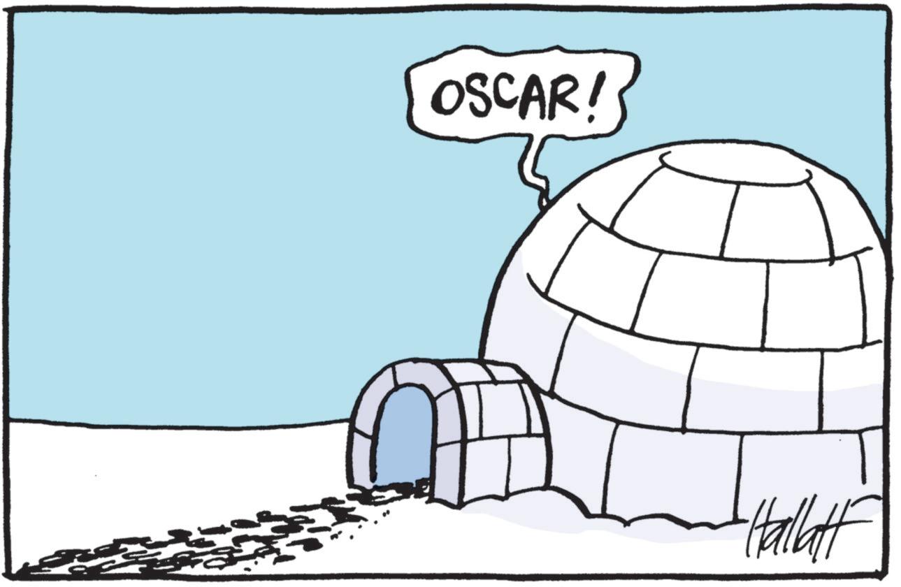Animation OCR: OSCAR! Hallatt OSCAR ! Hallatt