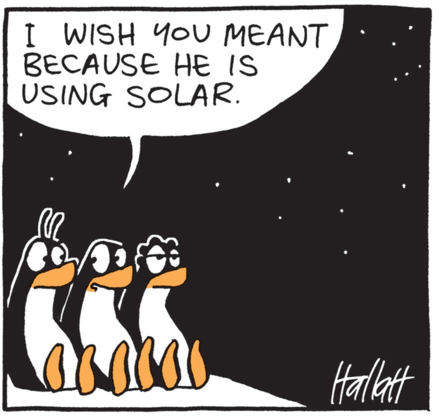 Graphic design OCR: I WISH YOU MEANT BECAUSE HE IS USING SOLAR. M Hallatt I WISH YOU MEANT BECAUSE HE IS USING SOLAR . M Hallatt