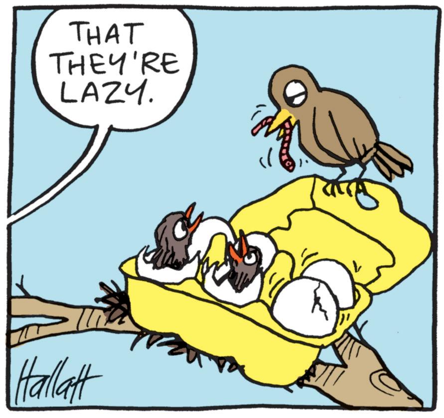 Fiction OCR: THAT THEY'RE LAZY. Hallatt THAT THEY'RE LAZY . Hallatt