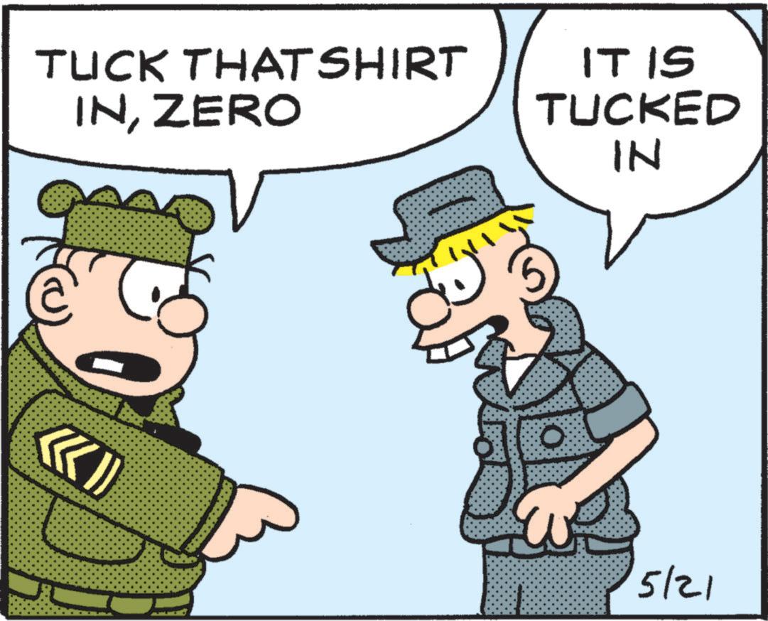 Animation OCR: TUCK THAT SHIRT INZERO IT IS TUCKED IN C 5/21 TUCK THAT SHIRT INZERO IT IS TUCKED IN C 5/21