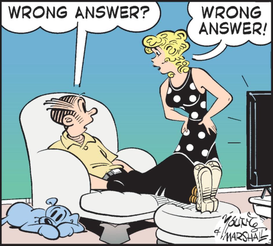 Comic book OCR: WRONG ANSWER? WRONG ANSWER! YOUNG ? MARSHAL WRONG ANSWER ? WRONG ANSWER ! YOUNG ? MARSHAL