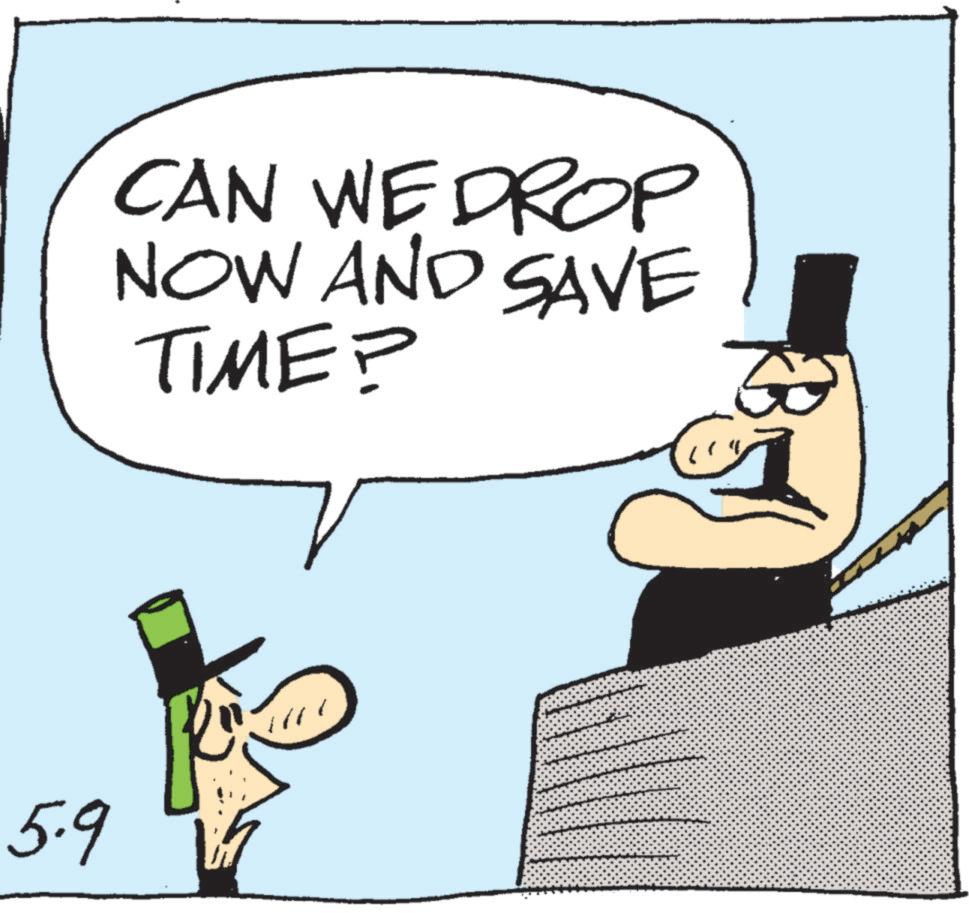 Animation OCR: 5.9 CAN WE DROP NOW AND SAVE TIME? 5.9 CAN WE DROP NOW AND SAVE TIME ?