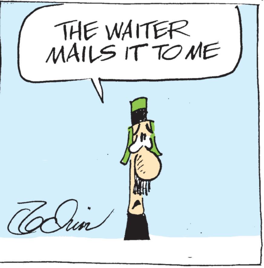 Animation OCR: THE WAITER MAILS IT TOME Carin THE WAITER MAILS IT TOME Carin