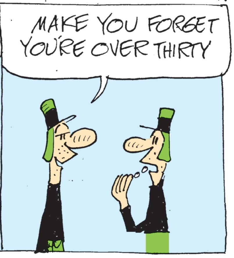 Sun hat OCR: MAKE YOU FORGET YOU'RE OVER THIRTY MAKE YOU FORGET YOU'RE OVER THIRTY