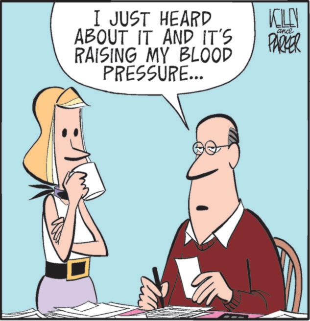 Pleased OCR: I JUST HEARD ABOUT IT AND IT'S RAISING MY BLOOD PRESSURE... KILEN and PARKER I JUST HEARD ABOUT IT AND IT'S RAISING MY BLOOD PRESSURE ... KILEN and PARKER