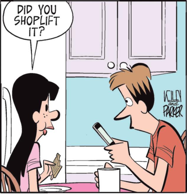 Comics OCR: DID YOU SHOPLIFT IT? KILL and PARKER DID YOU SHOPLIFT IT ? KILL and PARKER