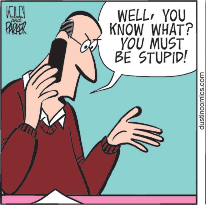 Pleased OCR: KILEN and PARKER WELLYOU KNOW WHAT? YOU MUST BE STUPID! dustincomics.com KILEN and PARKER WELLYOU KNOW WHAT ? YOU MUST BE STUPID ! dustincomics.com