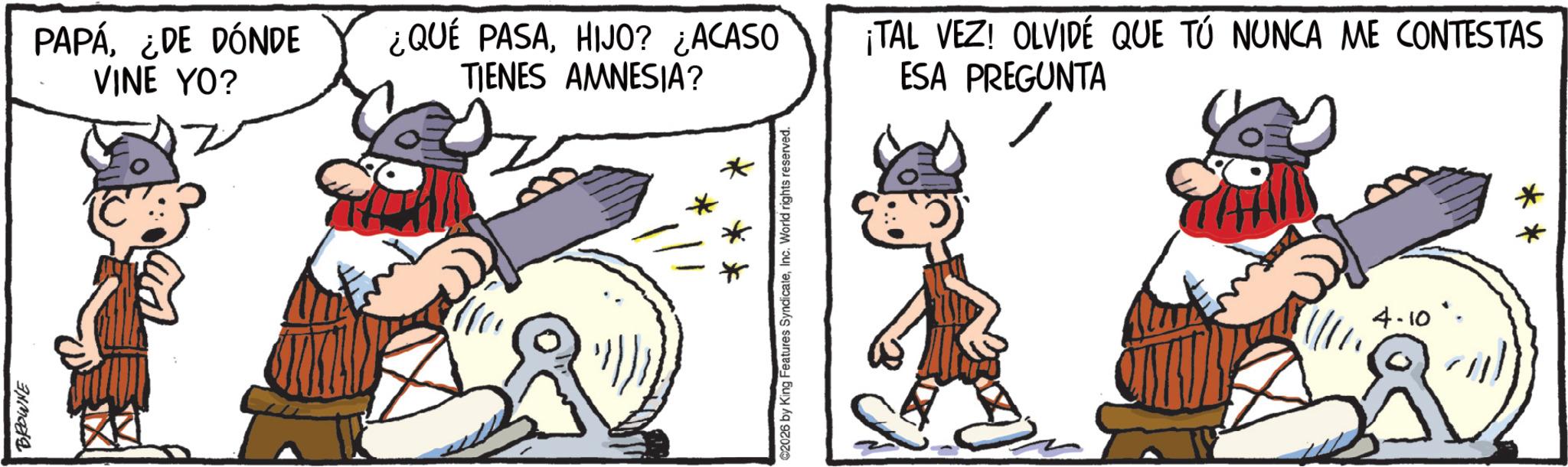 Fiction OCR: PAPÁ¿DE DÓNDE VINE YO? ¿QUÉ PASAHIJO? ¿ACASO TIENES AMNESIA? ¡TAL VEZ! OLVIDÉ QUE TÚ NUNCA ME CONTESTAS ESA PREGUNTA 4.10'. PAPÁ¿ DE DÓNDE VINE YO ? ¿ QUÉ PASAHIJO ? ¿ ACASO TIENES AMNESIA ? ¡ TAL VEZ ! OLVIDÉ QUE TÚ NUNCA ME CONTESTAS ESA PREGUNTA 4.10 ' .