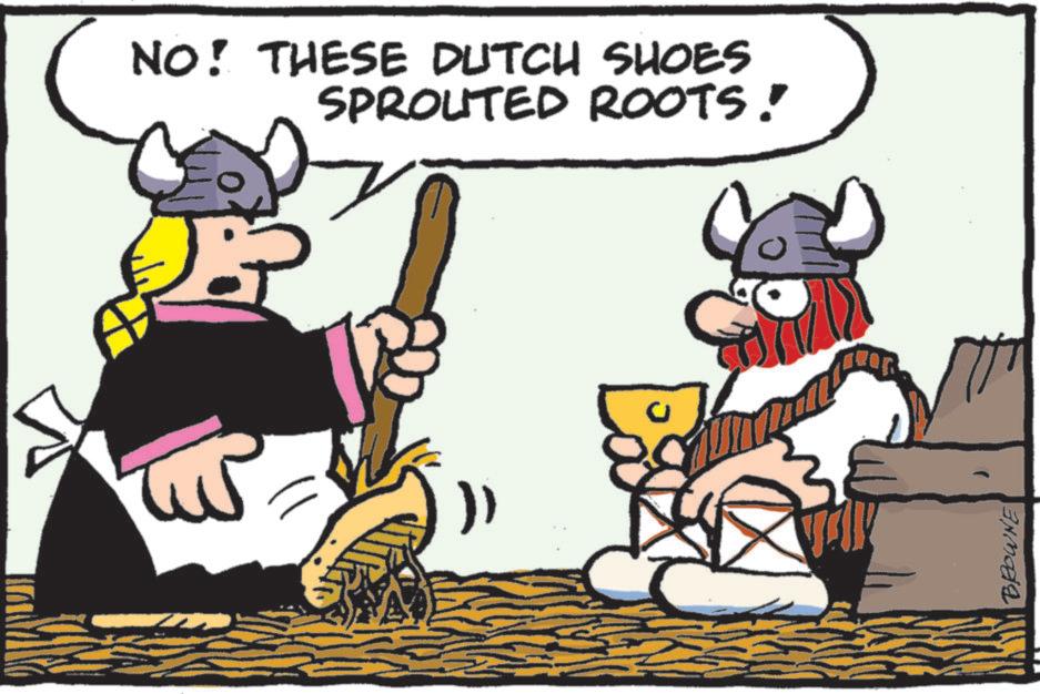 Fiction OCR: NO! THESE DUTCH SHOES SPROUTED ROOTS! BROWNE NO ! THESE DUTCH SHOES SPROUTED ROOTS ! BROWNE