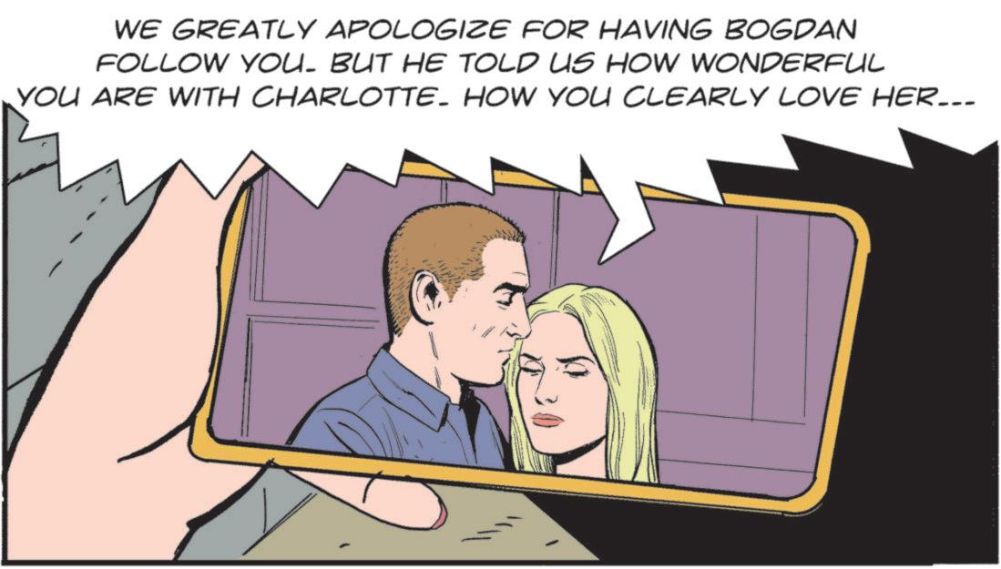 Pleased OCR: WE GREATLY APOLOGIZE FOR HAVING BOGDAN FOLLOW YOU. BUT HE TOLD US HOW WONDERFUL YOU ARE WITH CHARLOTTE. HOW YOU CLEARLY LOVE HER... - WE GREATLY APOLOGIZE FOR HAVING BOGDAN FOLLOW YOU . BUT HE TOLD US HOW WONDERFUL YOU ARE WITH CHARLOTTE . HOW YOU CLEARLY LOVE HER ... -