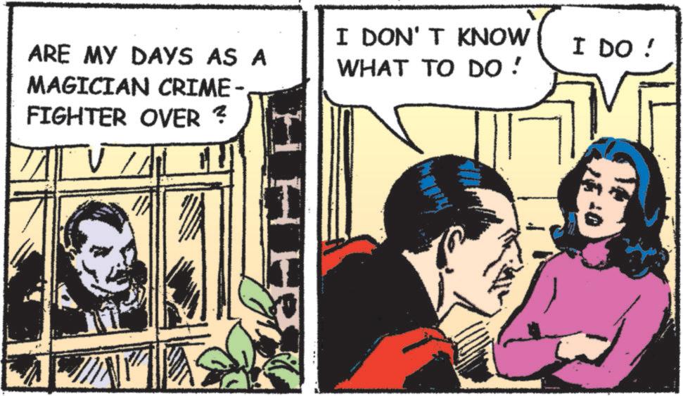 Animation OCR: ARE MY DAYS AS A MAGICIAN CRIME- FIGHTER OVER ? I DON'T KNOW WHAT TO DO ! I DO ! HHHE ARE MY DAYS AS A MAGICIAN CRIME- FIGHTER OVER ? I DON'T KNOW WHAT TO DO ! I DO ! HHHE