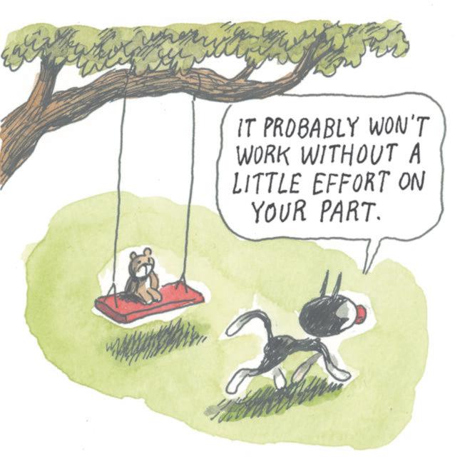 Animated cartoon OCR: a IT PROBABLY WON'T WORK WITHOUT A LITTLE EFFORT ON YOUR PART. a IT PROBABLY WON'T WORK WITHOUT A LITTLE EFFORT ON YOUR PART .
