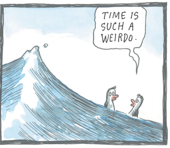 Animation OCR: TIME IS SUCH A WEIRDO. 001 TIME IS SUCH A WEIRDO . 001