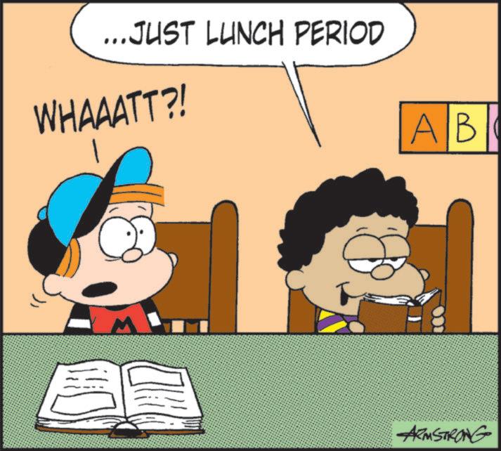 Clip art OCR: ...JUST LUNCH PERIOD WHAAATT?! AIB M ARMSTRONG ... JUST LUNCH PERIOD WHAAATT ?! AIB M ARMSTRONG