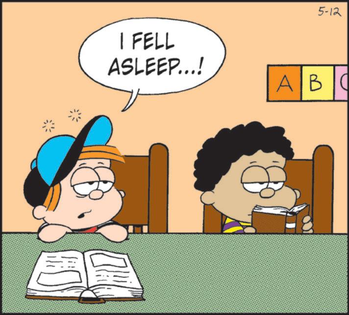 Comics OCR: I FELL ASLEEP...! 5-12 ABC I FELL ASLEEP ... ! 5-12 ABC