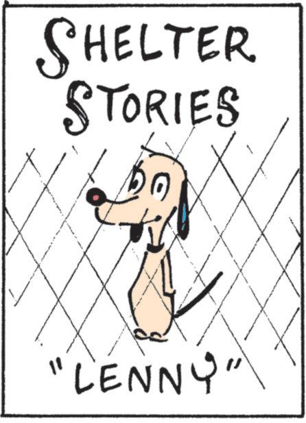 Ink OCR: SHELTER STORIES "LENNY" SHELTER STORIES " LENNY "