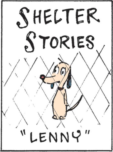 Ink OCR: SHELTER STORIES 11 LENNY" SHELTER STORIES 11 LENNY "