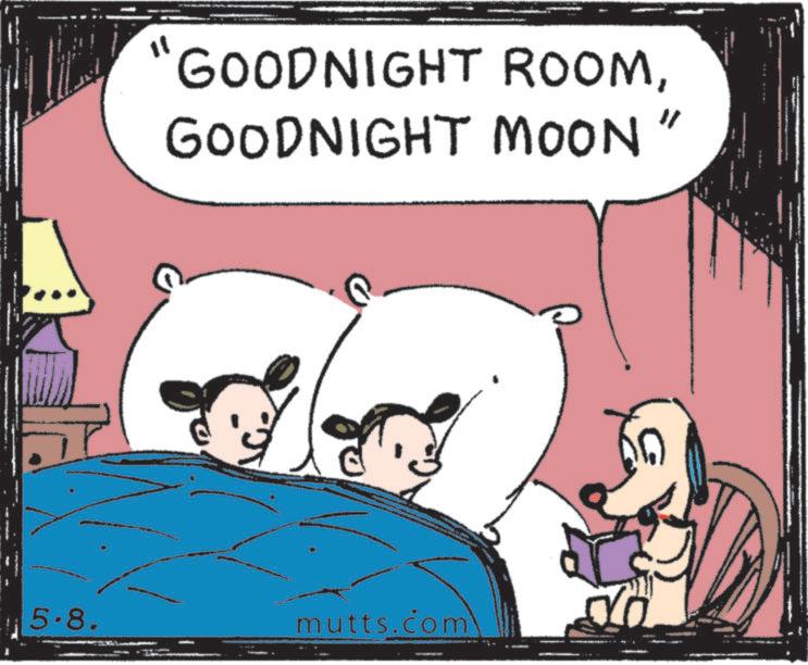 Fiction OCR: "1 'GOODNIGHT ROOMGOODNIGHT MOON" 5.8. mutts.com " 1 ' GOODNIGHT ROOMGOODNIGHT MOON " 5.8 . mutts.com