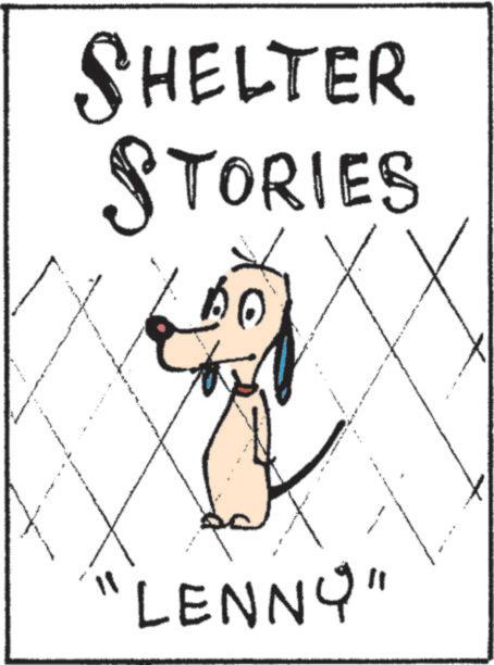 Ink OCR: . SHELTER STORIES "LENNY" . SHELTER STORIES " LENNY "