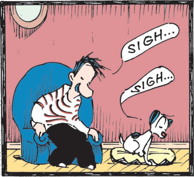 Fictional character OCR: SIGH... SIGH.. SIGH ... SIGH ..