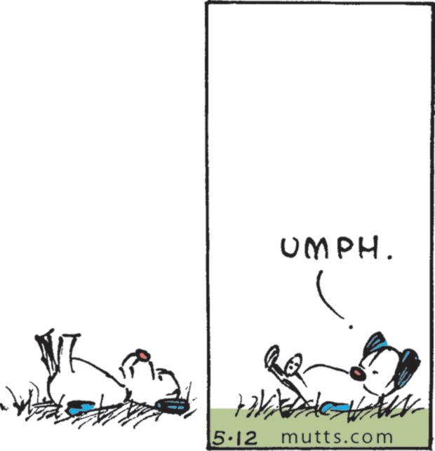 Animated cartoon OCR: UMPH. 5.12 mutts.com UMPH . 5.12 mutts.com