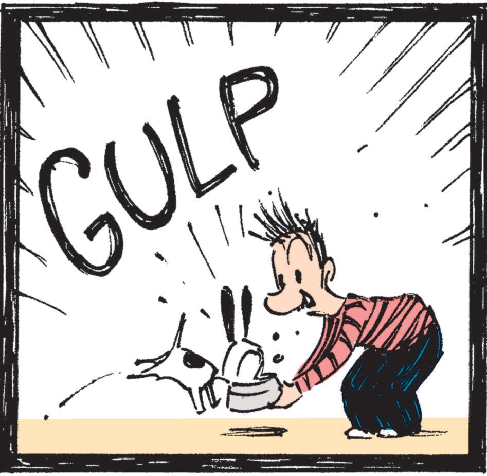 Animated cartoon OCR: GULP GULP