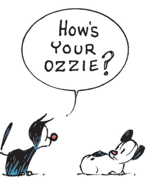 Line art OCR: How's Your OZZIE? = How's Your OZZIE ? =
