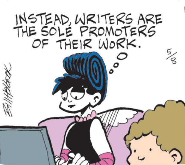 Fiction OCR: 4/00 /a INSTEADWRITERS ARE THE SOLE PROMOTERS OF THEIR WORK. 0 5 DodgeHH!! 4/00 / a INSTEADWRITERS ARE THE SOLE PROMOTERS OF THEIR WORK . 0 5 DodgeHH !!