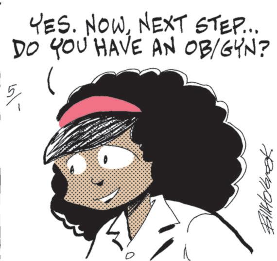 Graphics OCR: 5 YES. NOWNEXT STEP... DO YOU HAVE AN OB/GYN? 427 5 YES . NOWNEXT STEP ... DO YOU HAVE AN OB / GYN ? 427
