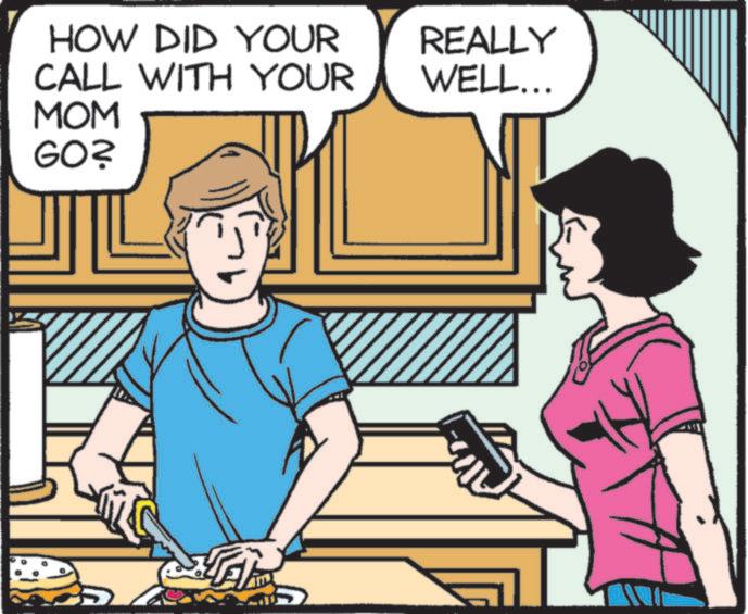 Clip art OCR: HOW DID YOUR CALL WITH YOUR REALLY WELL... MOM GO? R HOW DID YOUR CALL WITH YOUR REALLY WELL ... MOM GO ? R