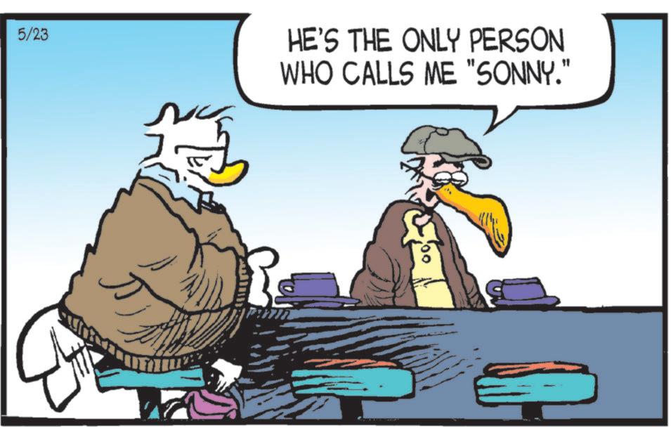 Fictional character OCR: 5/23 2 HE'S THE ONLY PERSON WHO CALLS ME "SONNY." 5/23 2 HE'S THE ONLY PERSON WHO CALLS ME " SONNY . "
