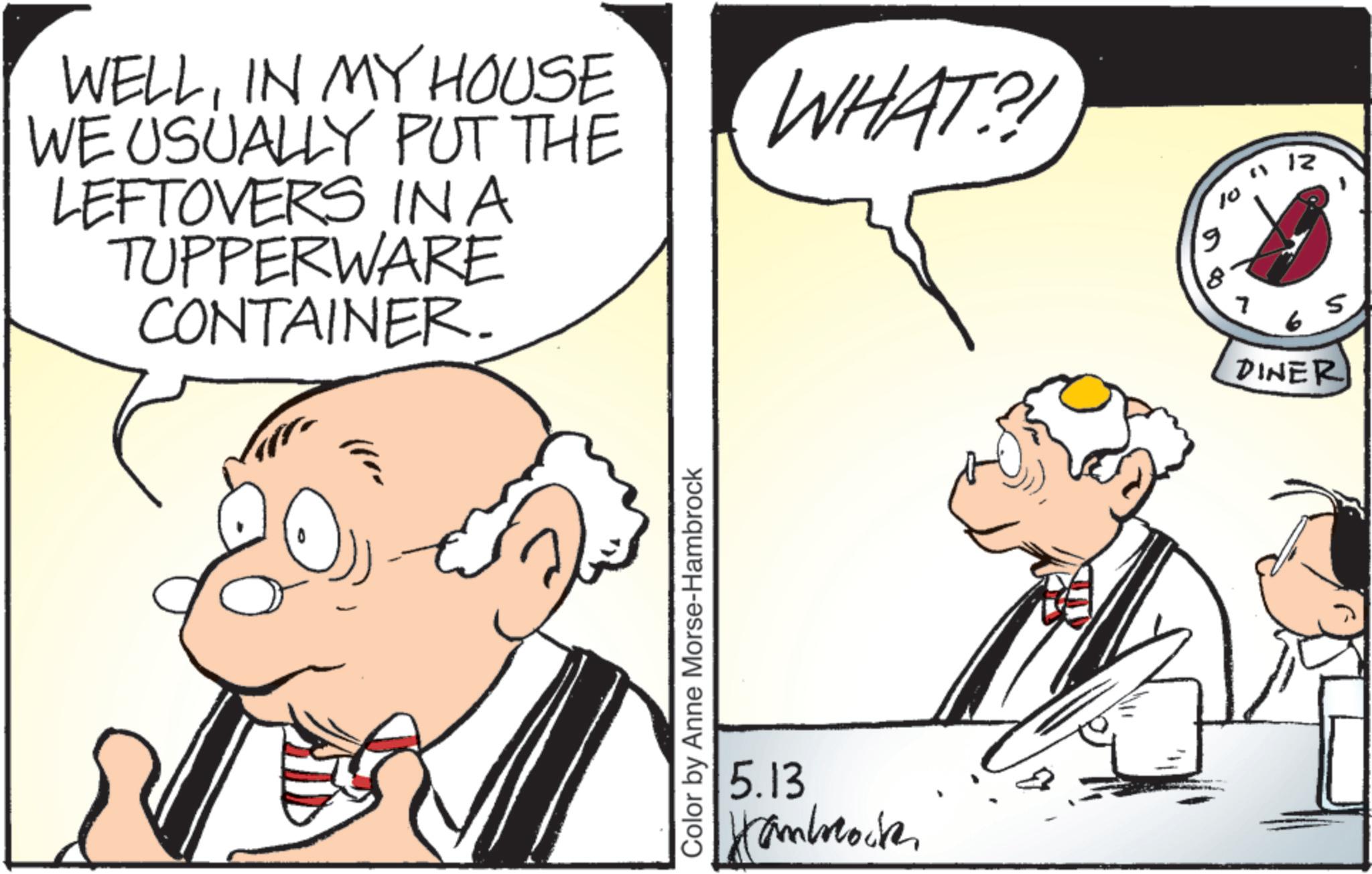 Gesture OCR: WELLIN MY HOUSE WE USUALLY PUT THE LEFTOVERS INA TUPPERWARE CONTAINER. WHAT?! Color by Anne Morse-Hambrock 5.13 Cambrock g 8 10 7 " 6 12 DINER WELLIN MY HOUSE WE USUALLY PUT THE LEFTOVERS INA TUPPERWARE CONTAINER . WHAT ?! Color by Anne Morse - Hambrock 5.13 Cambrock g 8 10 7 " 6 12 DINER
