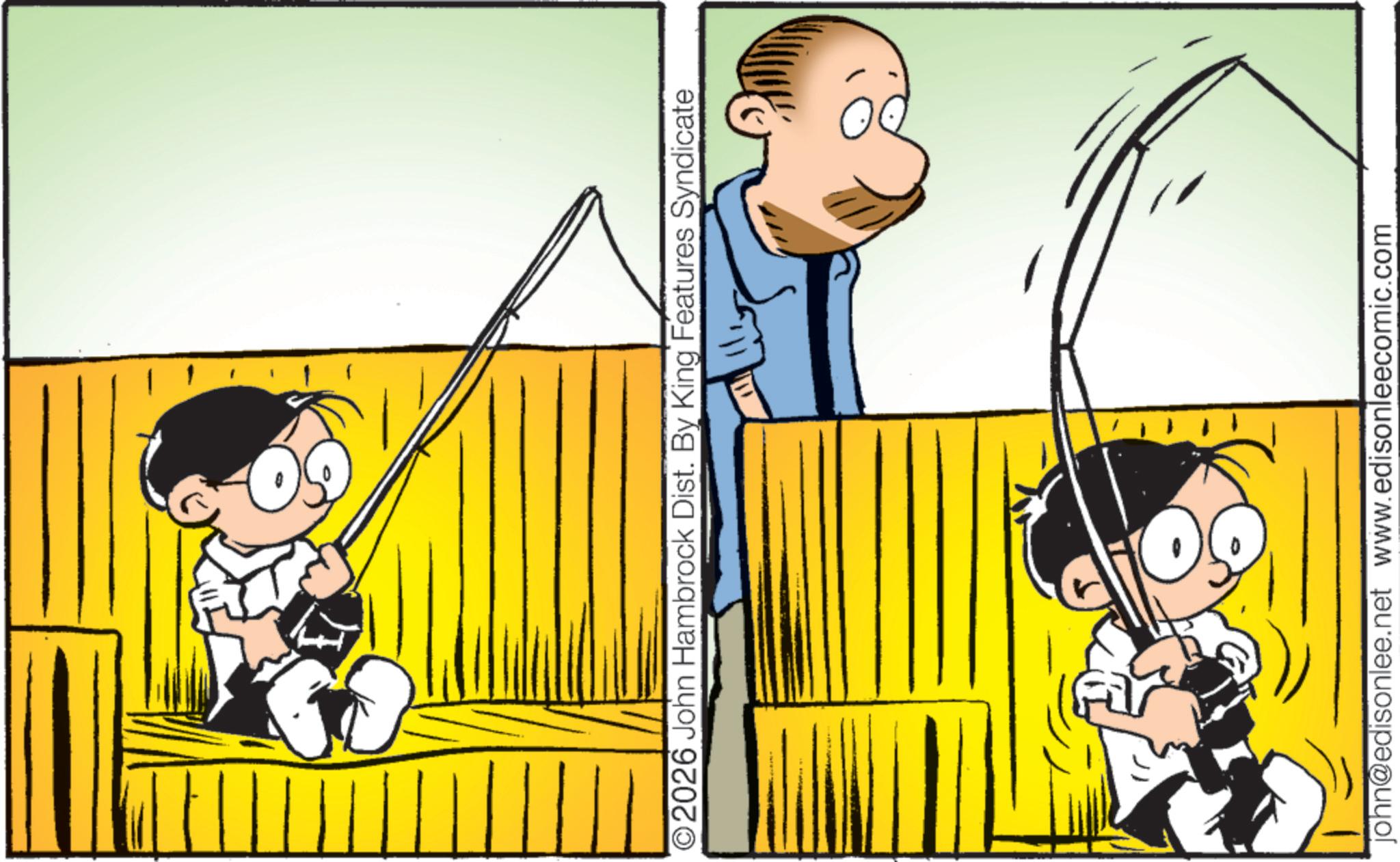 Pleased OCR: ©2026 John Hambrock Dist. By King Features Syndicate john@edisonlee.net www.edisonleecomic.com © 2026 John Hambrock Dist . By King Features Syndicate john@edisonlee.net www.edisonleecomic.com