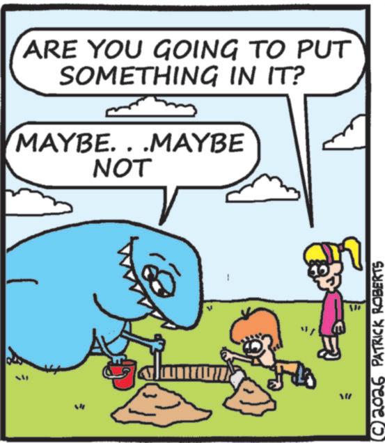 Graphics OCR: ARE YOU GOING TO PUT SOMETHING IN IT? (MAYBE. . .MAYBE NOT ©2026 PATRICK ROBERTS ARE YOU GOING TO PUT SOMETHING IN IT ? ( MAYBE . . .MAYBE NOT © 2026 PATRICK ROBERTS