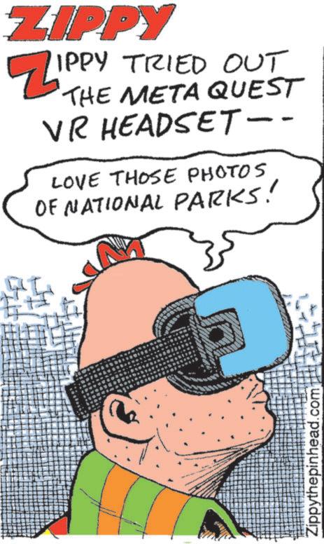 Moustache OCR: ZIPPY ZIPE N IPPY TRIED OUT THE META QUEST VR HEADSET- LOVE THOSE PHOTOS OF NATIONAL PARKS! Zippythepinhead.com ZIPPY ZIPE N IPPY TRIED OUT THE META QUEST VR HEADSET- LOVE THOSE PHOTOS OF NATIONAL PARKS ! Zippythepinhead.com