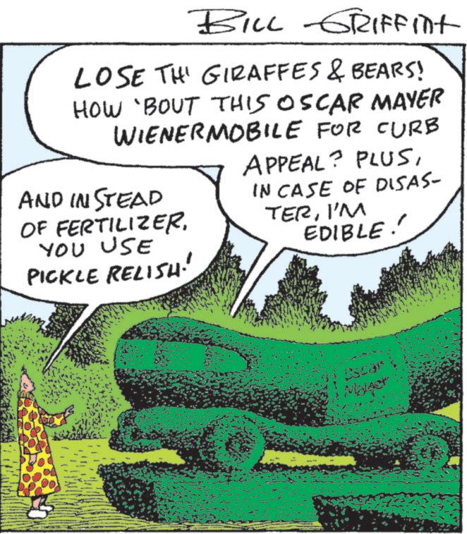 Animation OCR: BILL GRIFFINT LOSE THI GIRAFFES & BEARS! HOW 'BOUT THIS OSCAR MAYER WIENERMOBILE FOR CURB AND INSTEAD OF FERTILIZERYOU USE PICKLE RELISH! APPEAL? PLUSIN CASE OF DISAS- TERI'M EDIBLE! Escar Malest BILL GRIFFINT LOSE THI GIRAFFES & BEARS ! HOW ' BOUT THIS OSCAR MAYER WIENERMOBILE FOR CURB AND INSTEAD OF FERTILIZERYOU USE PICKLE RELISH ! APPEAL ? PLUSIN CASE OF DISAS- TERI'M EDIBLE ! Escar Malest