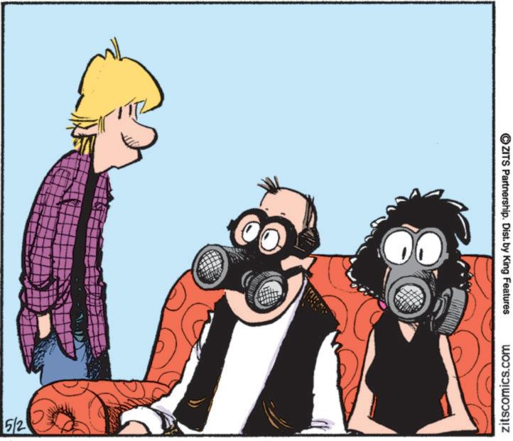 Comics OCR: 5/2 ZITS Partnership. Dist. by King Features 5/2 ZITS Partnership . Dist . by King Features