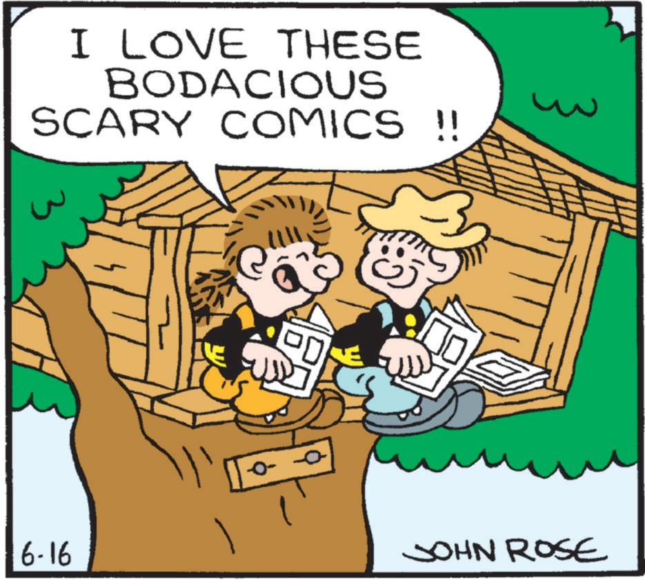 Pleased OCR: I LOVE THESE BODACIOUS SCARY COMICS !! 6-16 10- 00 JOHN ROSE I LOVE THESE BODACIOUS SCARY COMICS !! 6-16 10- 00 JOHN ROSE