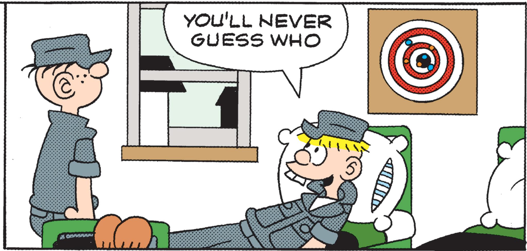 Comics OCR: YOU'LL NEVER GUESS WHO YOU'LL NEVER GUESS WHO