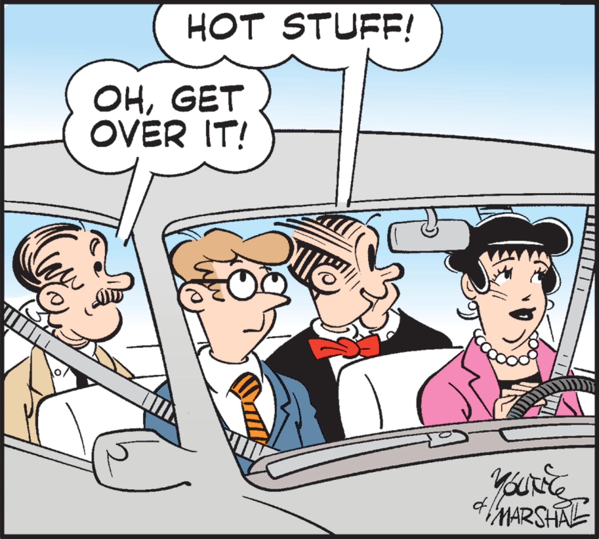 Kit car OCR: HOT STUFF! OHGET OVER IT! d YOUNIC MARSHAL HOT STUFF ! OHGET OVER IT ! d YOUNIC MARSHAL